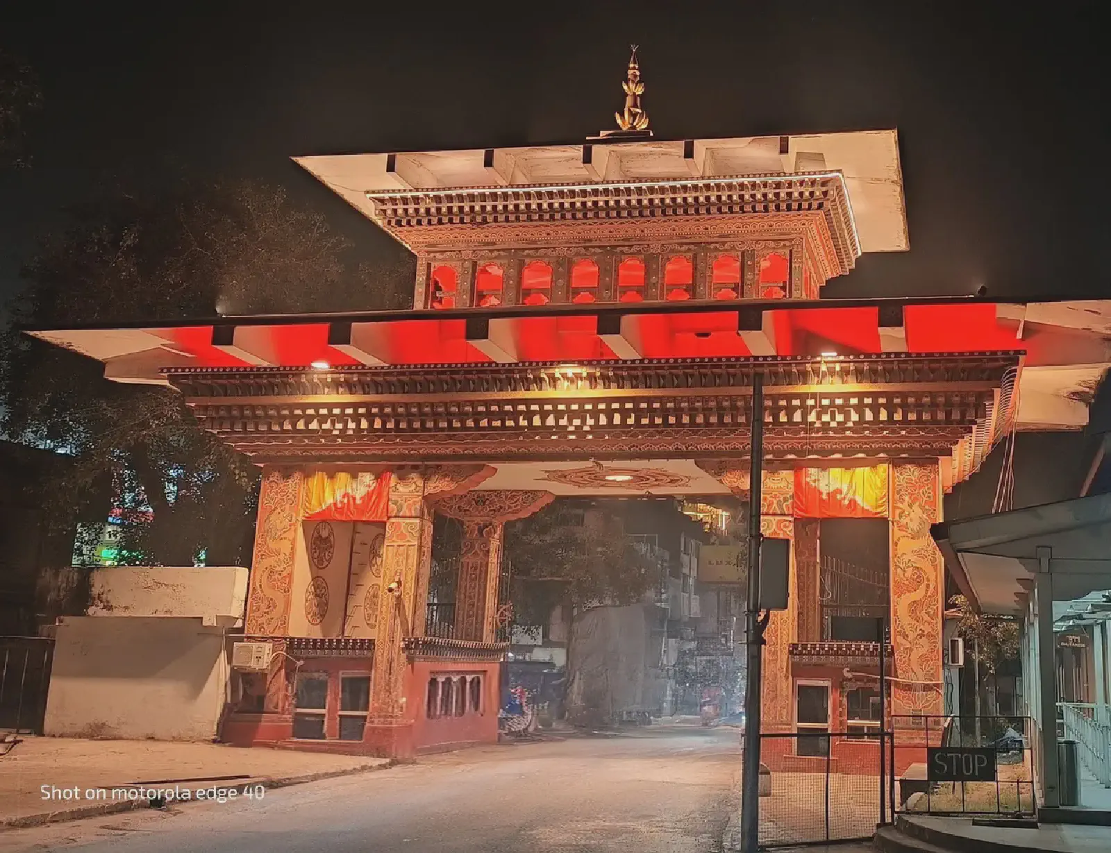  The iconic Bhutan Gate at Phuentsholing