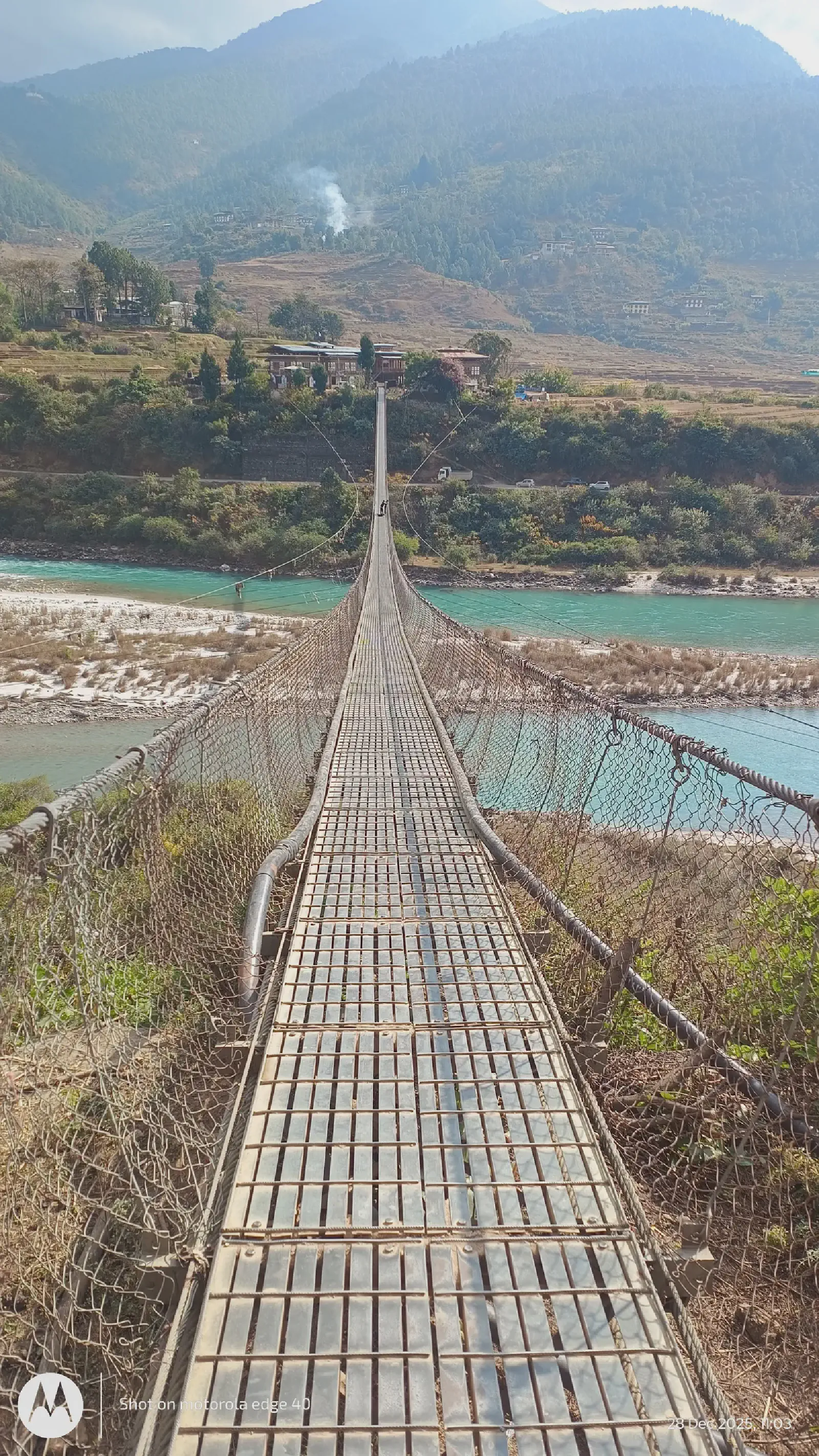 Walking the Suspension Bridge
