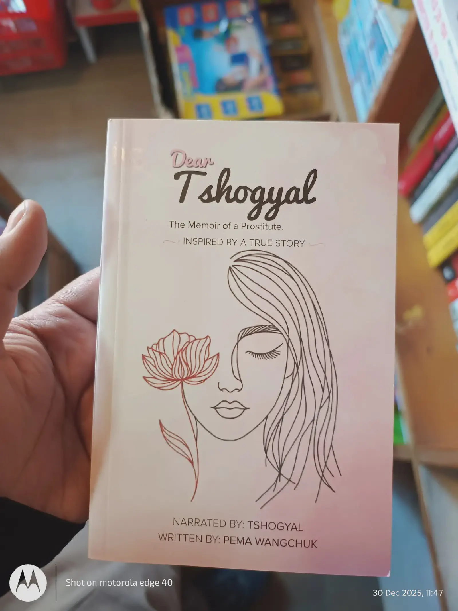 A copy of Tshogyal, a memory brought home