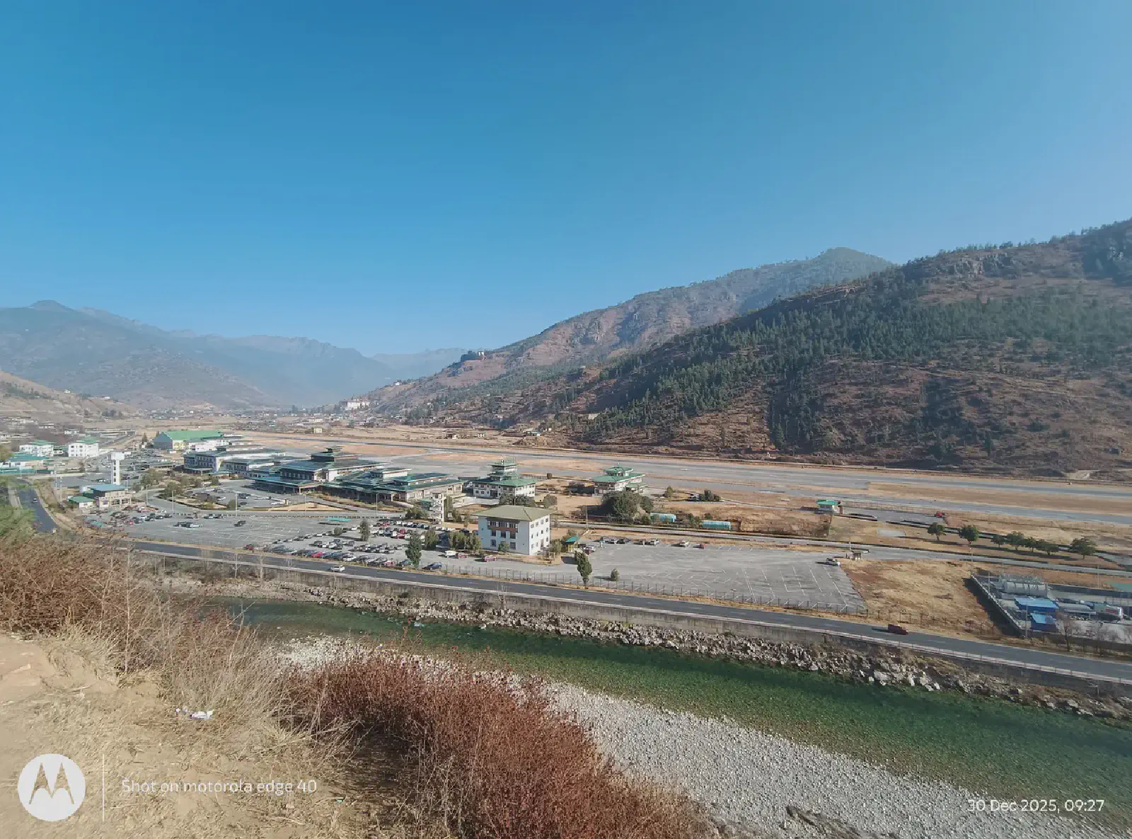 Paro Airport View
