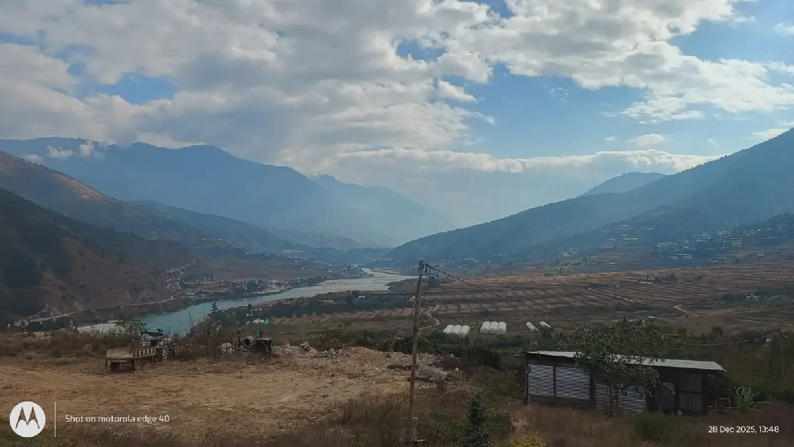 View from the temple trail
