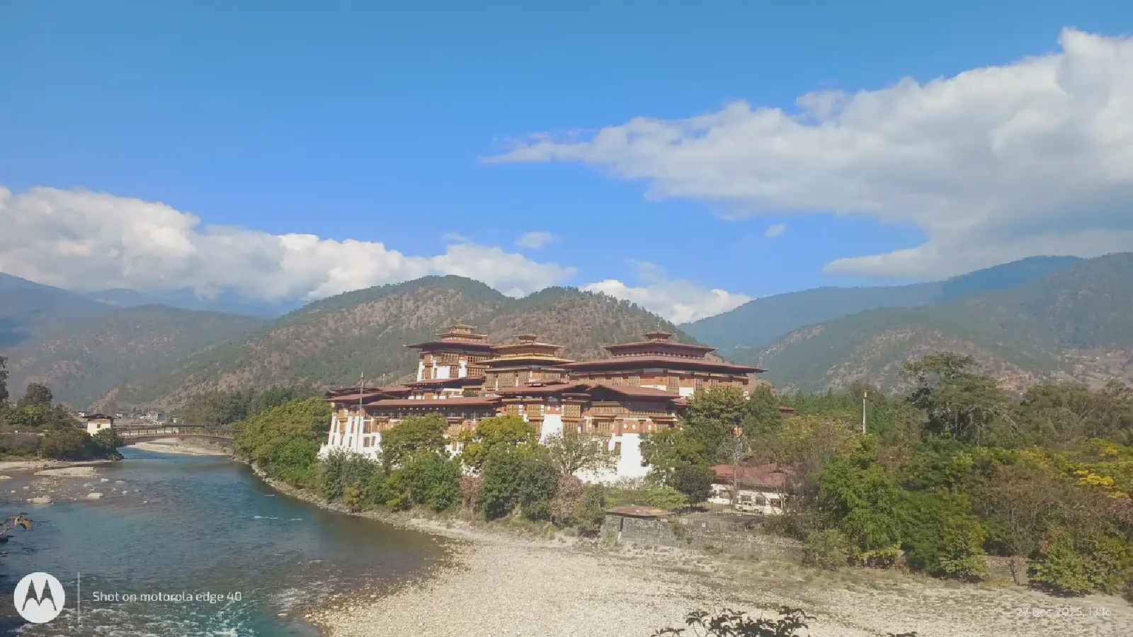 The majestic Punakha Dzong