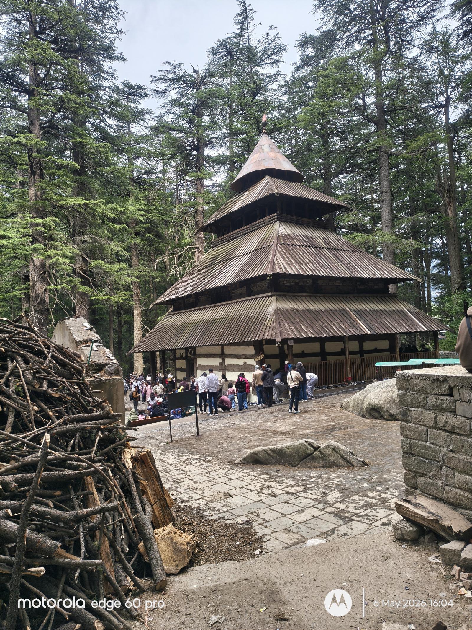 Hidimba Temple, tucked quietly into the deodars
