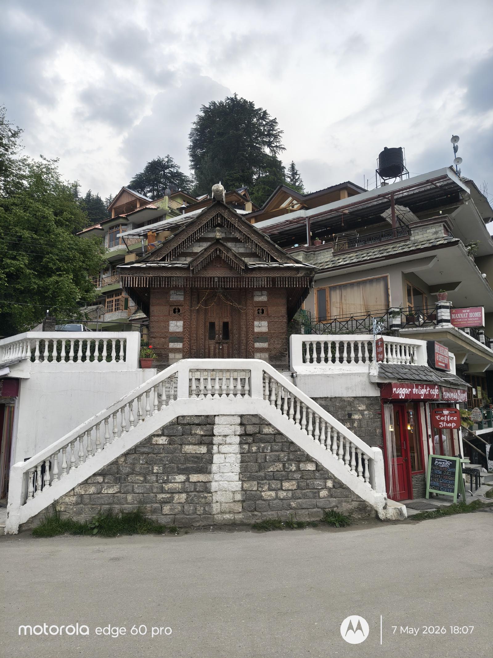 The lanes of Naggar village