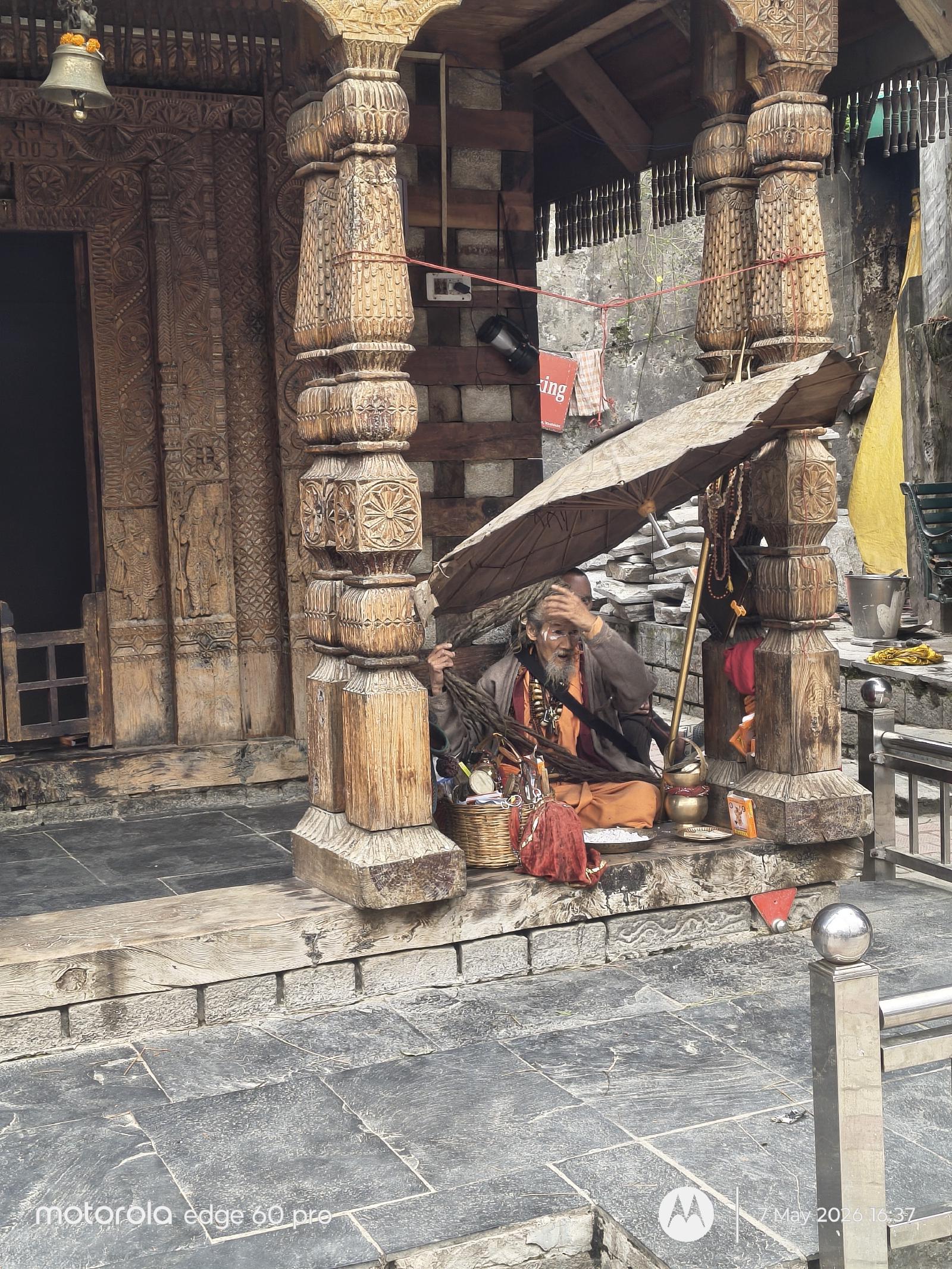 Vashisht Temple — mystical on a cloudy afternoon